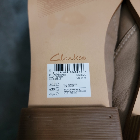 SOLD Clarks Pure Easy Sand Leather, Women's Size 11M - Picture 11 of 12